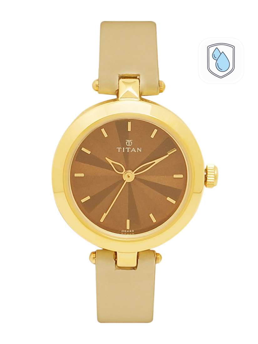 Buy Titan Karishma Upgrades Women Brown Analogue watch NL2574YL01 Watches for Women 4450657 Myntra
