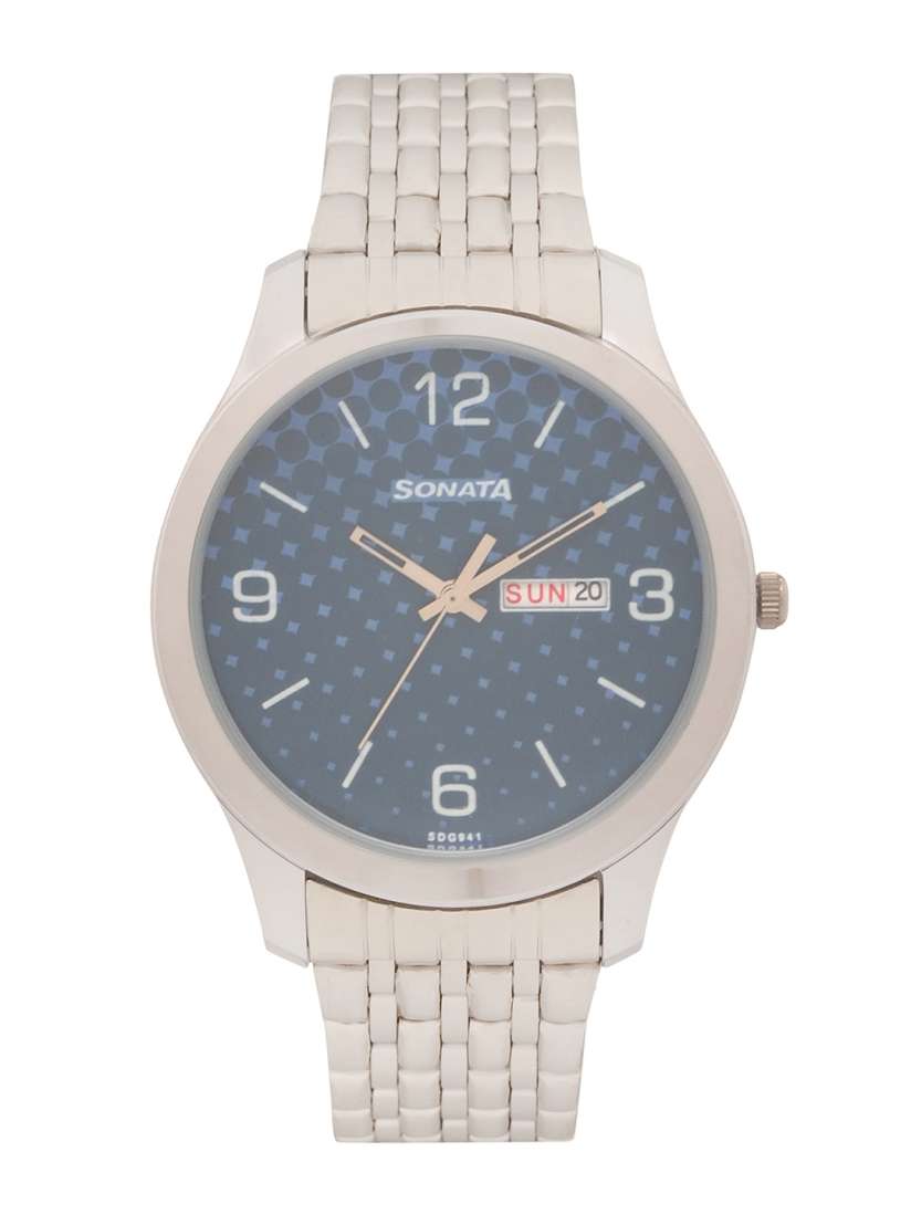 Buy Sonata NXT Men Blue Analogue watch 77063SM06 Watches for Men 4451674 Myntra