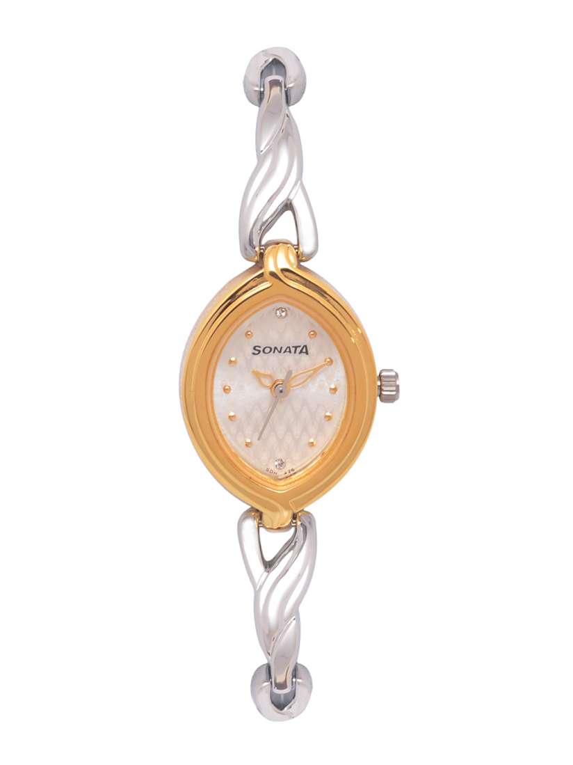 Buy Sonata Women Silver Toned Analogue Watch 8109BM01 Watches for Women 4451739 Myntra
