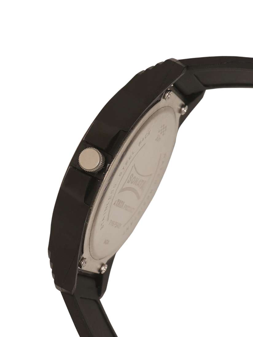Buy Sonata Men Black Grey Analogue Watch 7119PP06 Watches for Men 4451900 Myntra