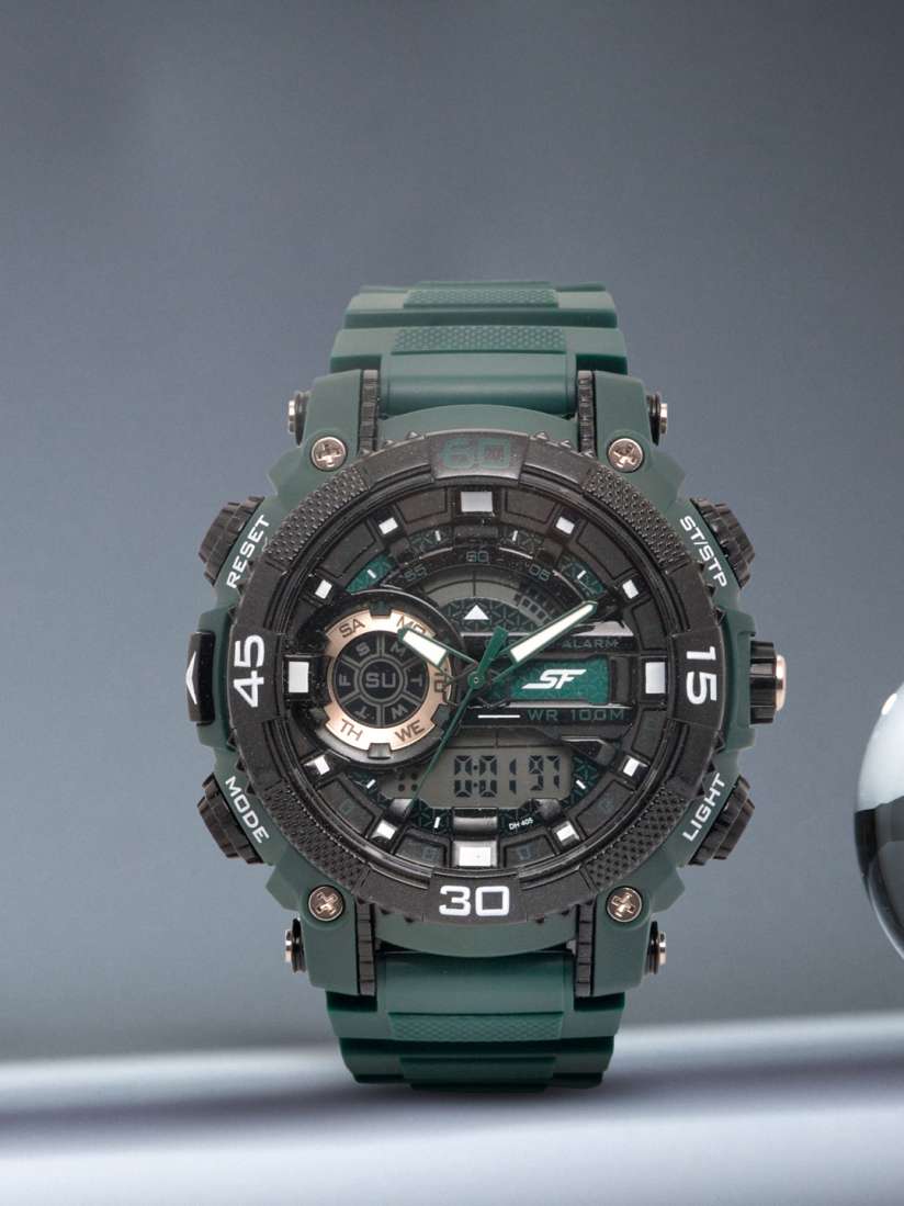 Buy Sonata SF Xtreme Gears Men Black Analogue and Digital watch NL77070PP06 Watches for Men 4451954 Myntra