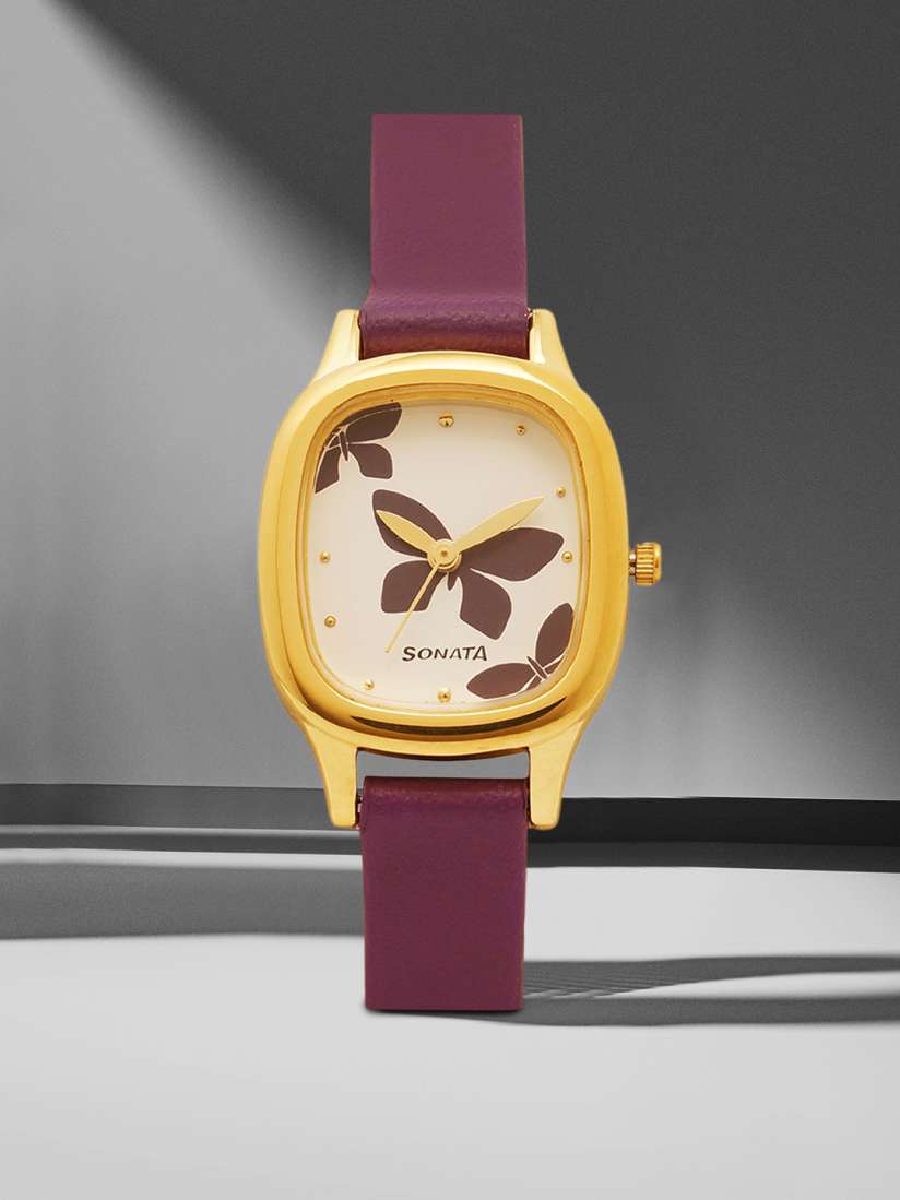 Buy Sonata Yuva Gents Women White Analogue watch NL8060YL01 Watches for Women 4451956 Myntra