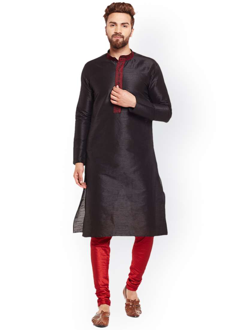 Larwa men's kurta and churidar set discount