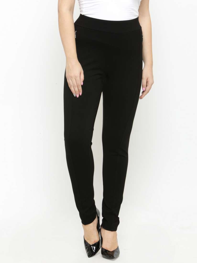 Buy plusS Black Jeggings Jeggings for Women 4452565 Myntra