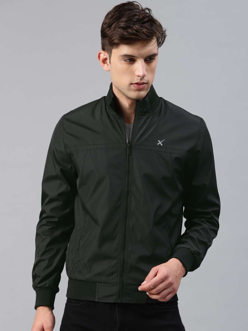 Buy HRX by Hrithik Roshan Men Black Bomber Training Jacket Jackets for Men 4453326 Myntra