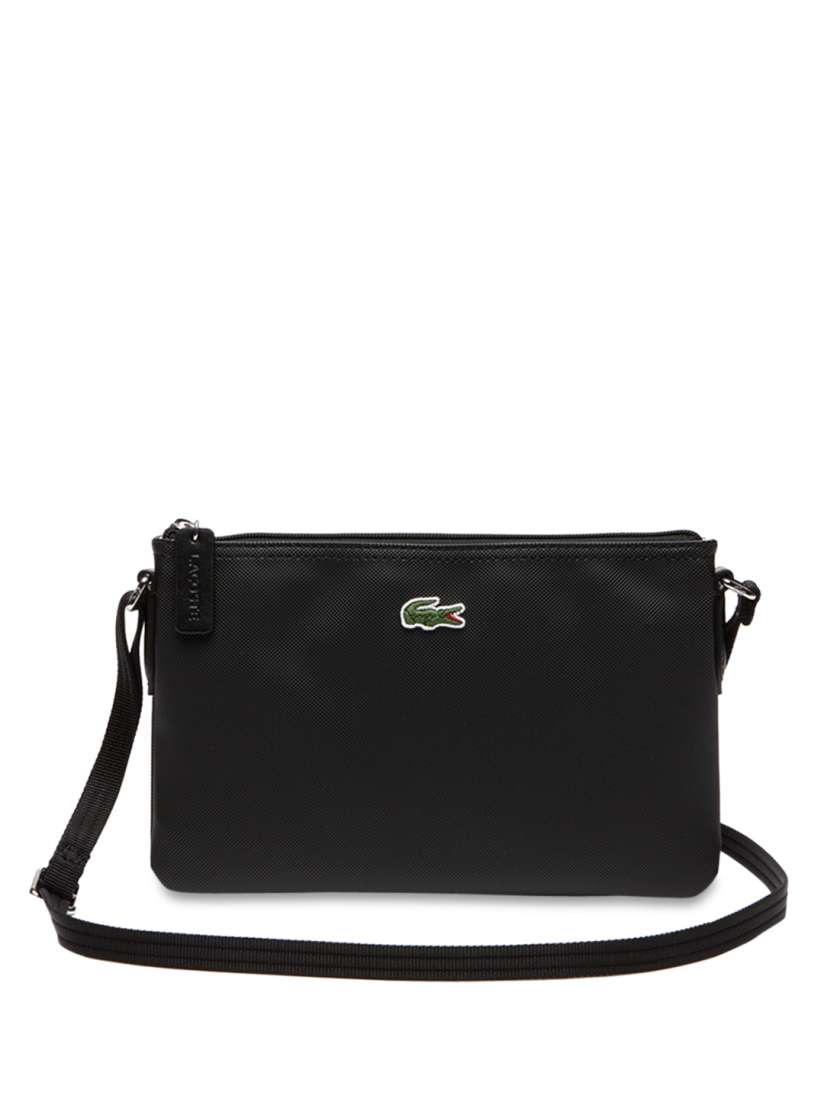 Lacoste black sling bag store