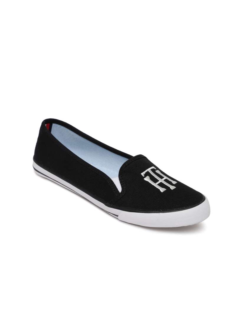Buy Tommy Hilfiger Women Black Blossia Slip On Sneakers Casual Shoes for Women 4453686 Myntra