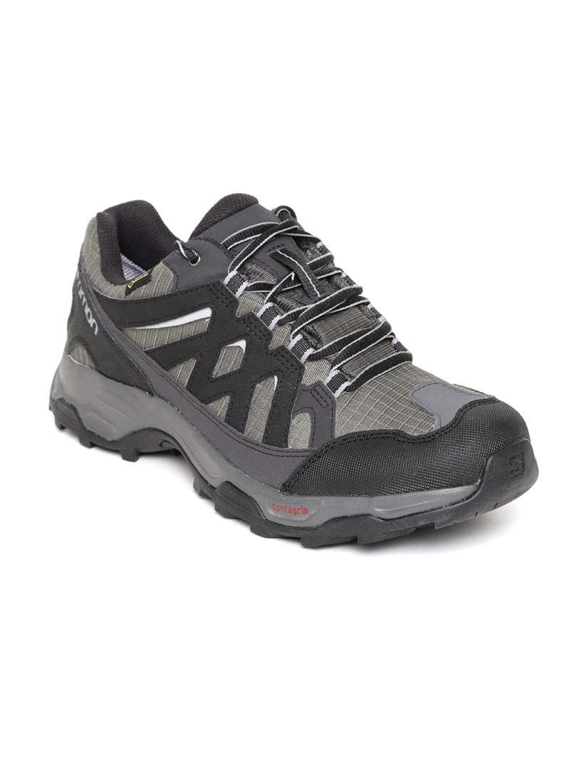 Buy Salomon Men Black Effect GTX Trekking Shoes Sports Shoes for Men 4454711 Myntra