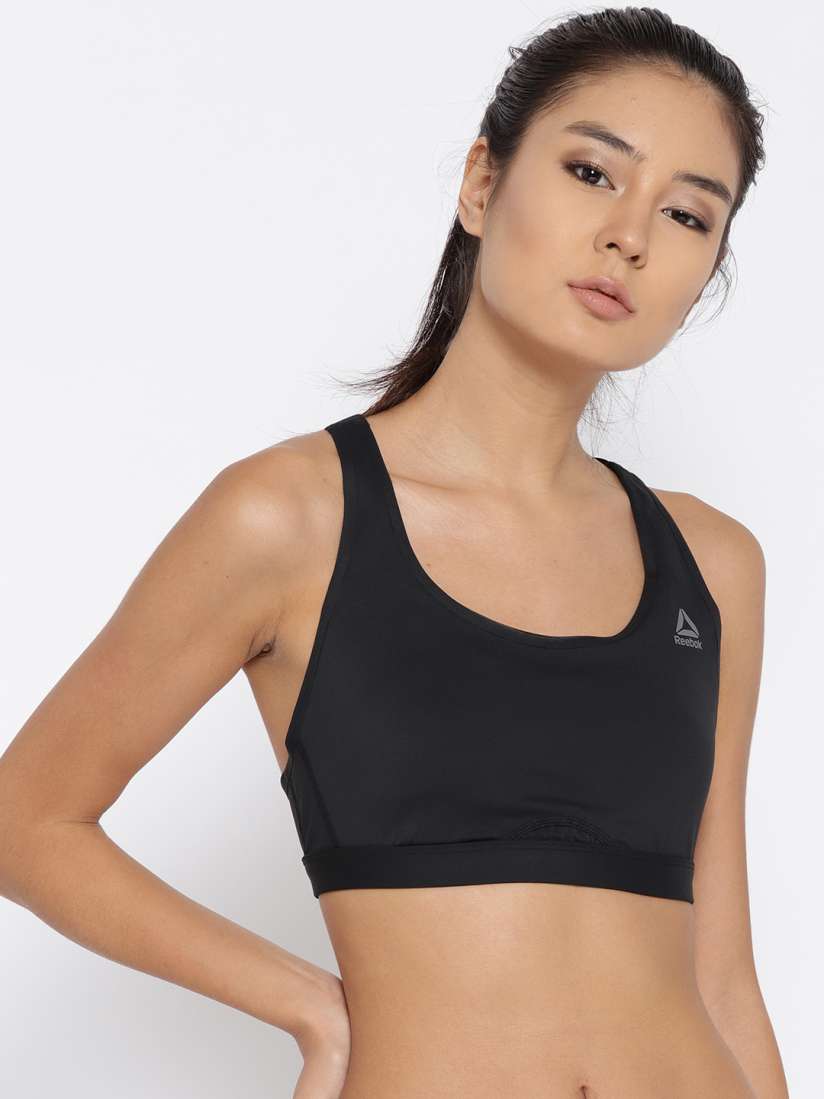 Buy Reebok Black Hero Power Bra CV4454 Bra for Women 4454816 Myntra