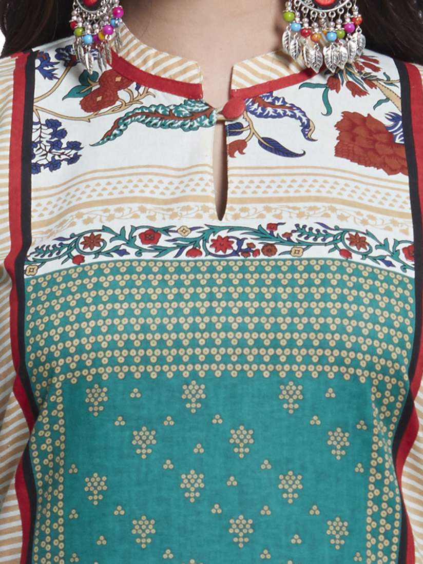 Ishin cotton dress material top