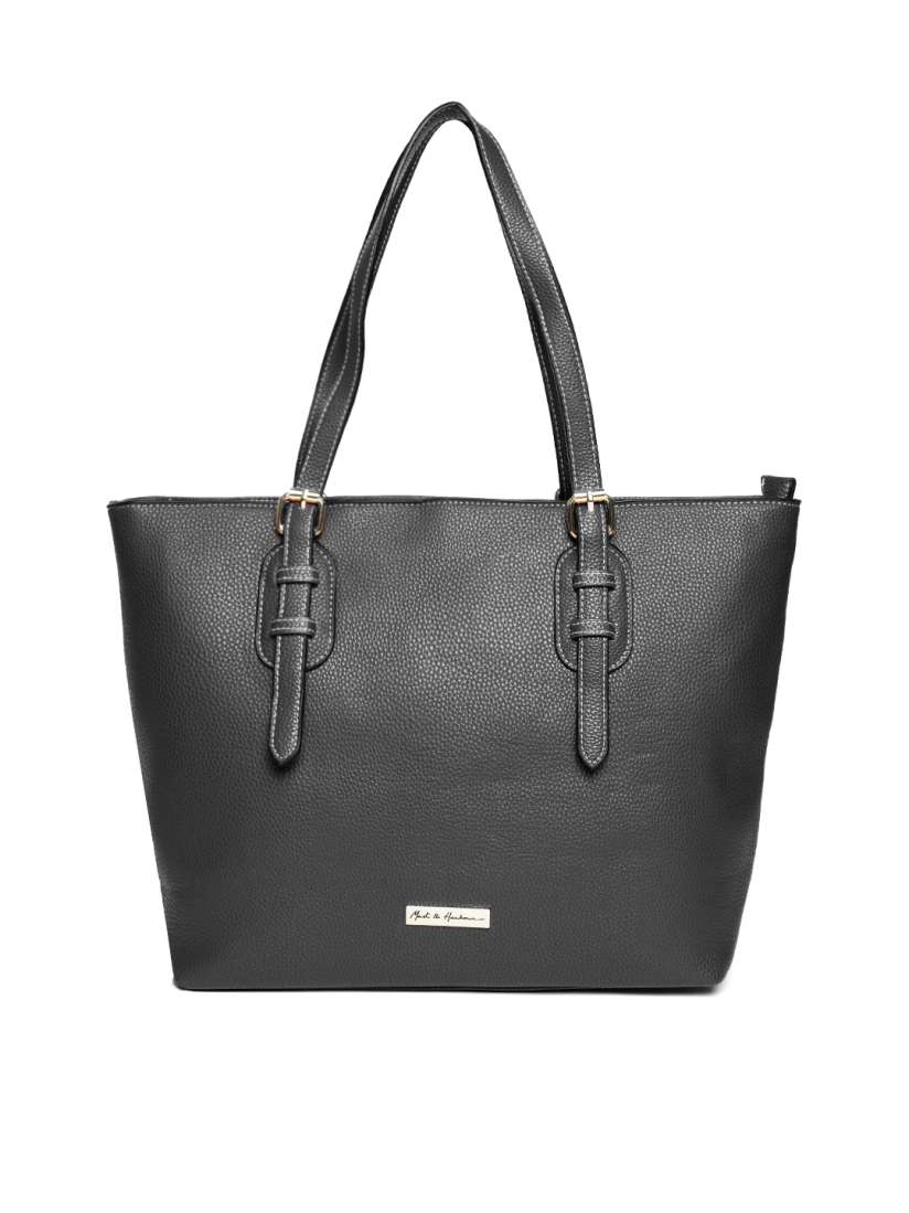 Buy Mast Harbour Black Solid Shoulder Bag Handbags for Women 4606266 Myntra