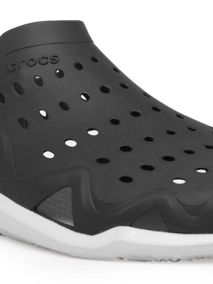 Buy Crocs Men Black Swiftwater Wave M Clogs Sandals for Men 4626284 Myntra