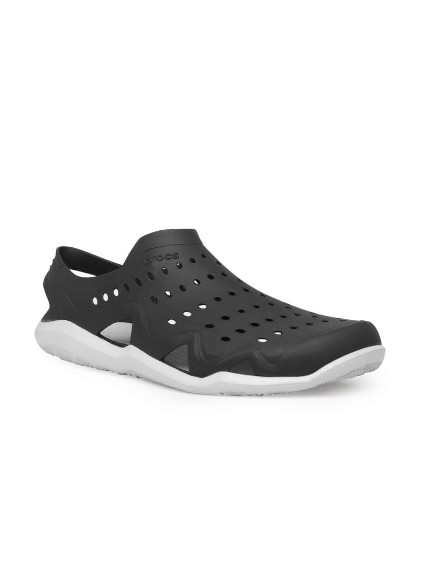 Buy Crocs Men Black Swiftwater Wave M Clogs Sandals for Men 4626284 Myntra