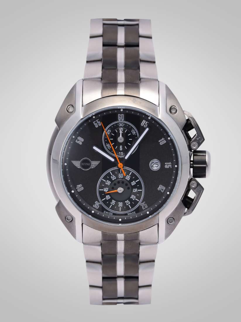 Buy MINI Men Black Analogue Watch MINI09 Dark Grey Black Watches for Men 4627862 Myntra