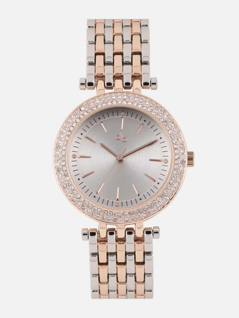 Buy DressBerry Women Silver Toned Embellished Analogue Watch MFB PN WTH D6232 2 Watches for Women 4628591 Myntra