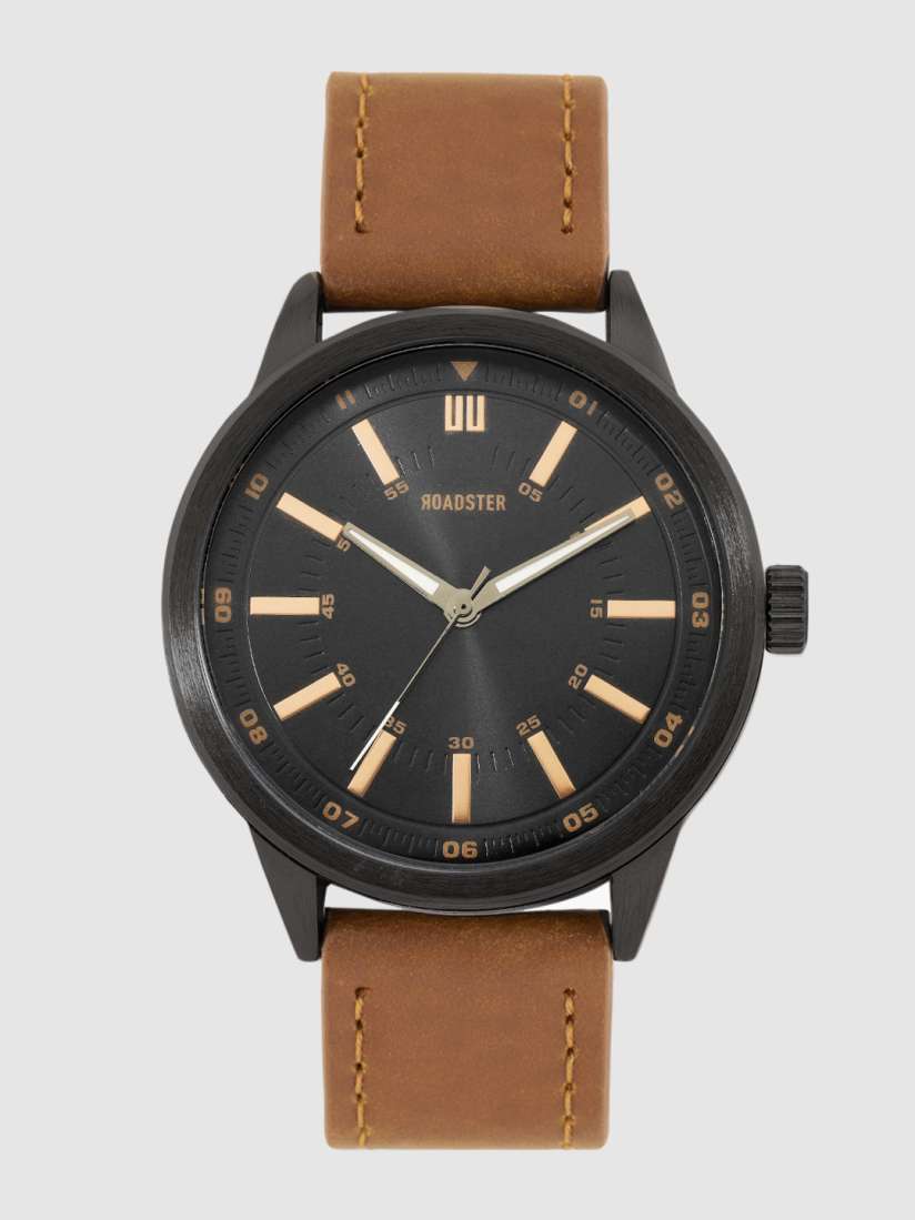 Buy Roadster Women Black and Brown Analogue Watch Watches for Women 4628654 Myntra