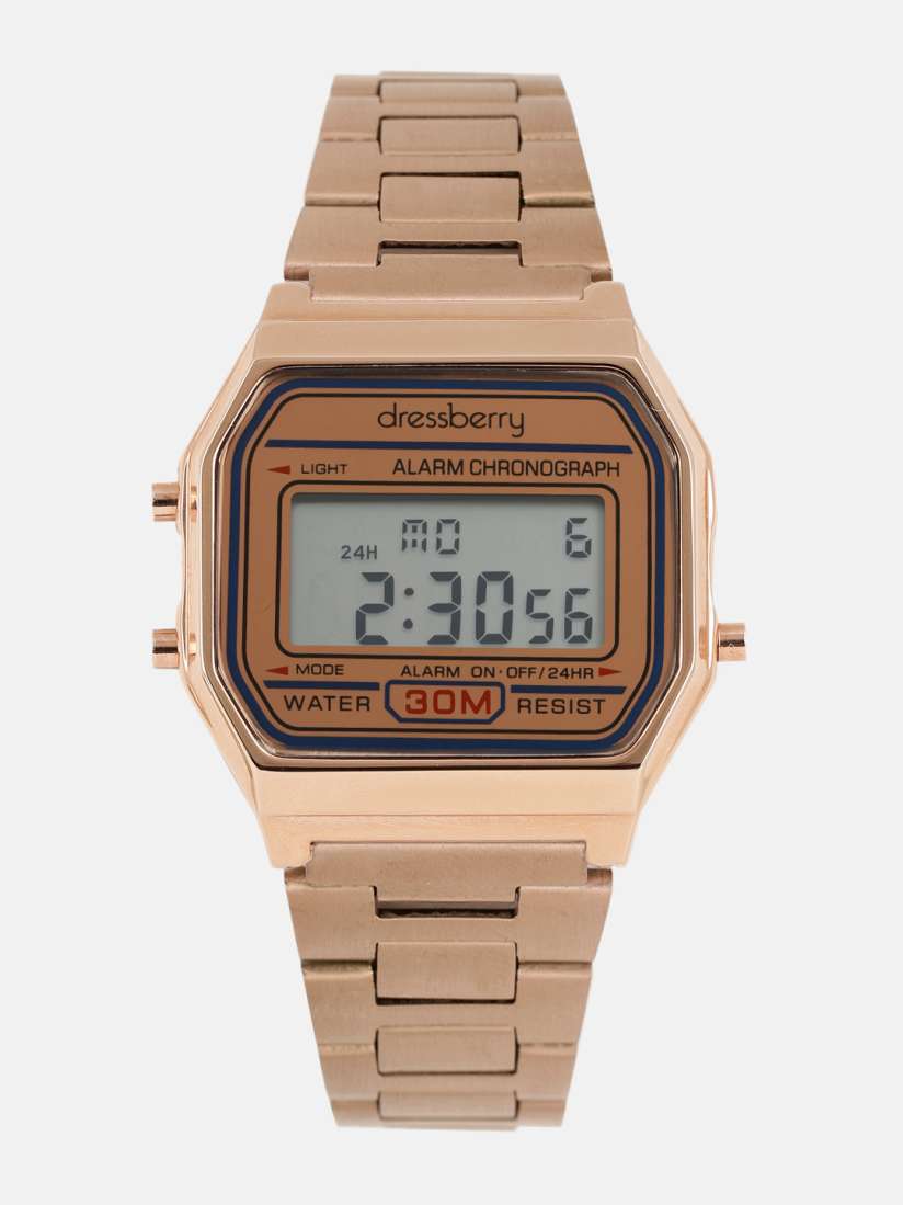 Buy DressBerry Women Rose Gold Digital Watch MFB PN SKM 1123 Watches for Women 4628777 Myntra