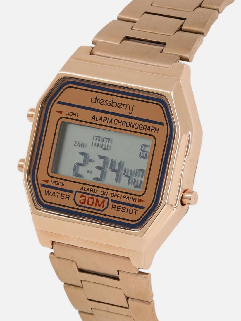 Buy DressBerry Women Rose Gold Digital Watch MFB PN SKM 1123 Watches for Women 4628777 Myntra