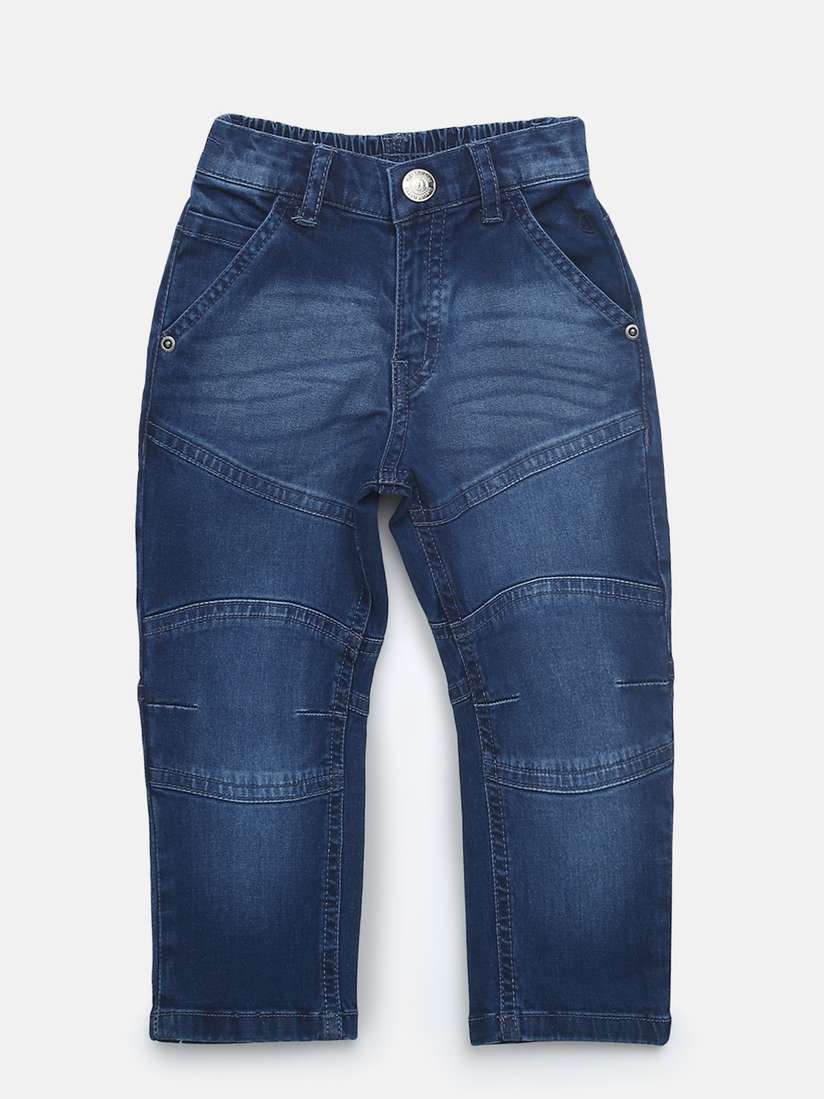 Boys Jeans Jeans New Style 2018 Buy Gini And Jony Boys Blue Slim