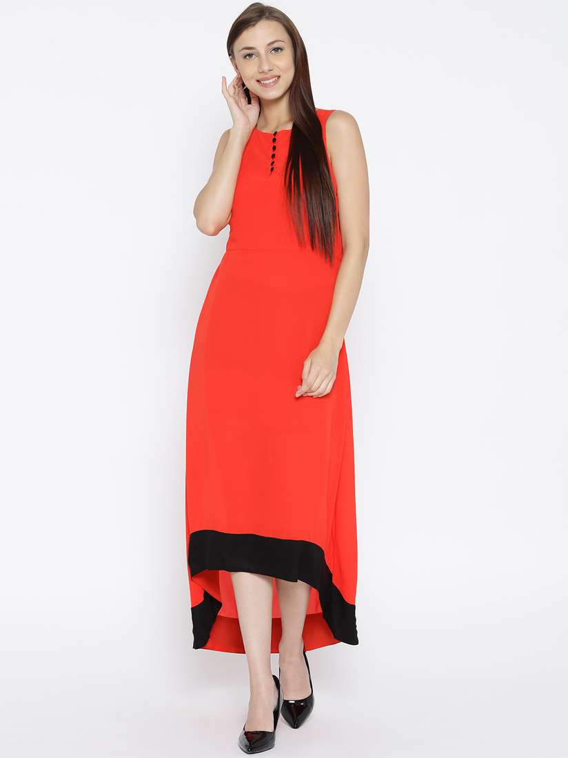 Jaipur Kurti Maxi Kurti Myntra Buy Jaipur Kurti Women Orange Solid