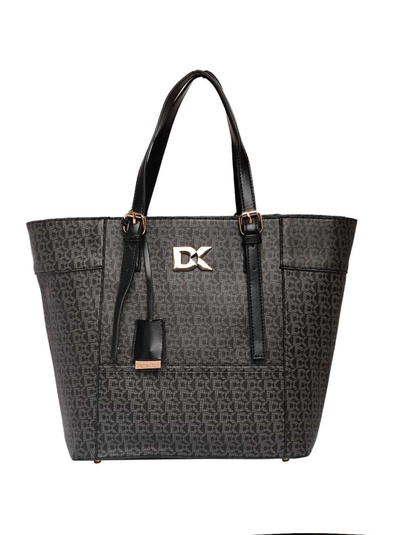 Buy Diana Korr Black Printed Tote Bag Handbags for Women 4892812 Myntra