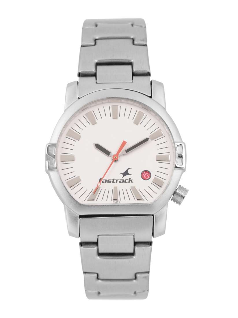Buy Fastrack Men White Analogue Watch NK1161SM03 Watches for Men 4893049 Myntra