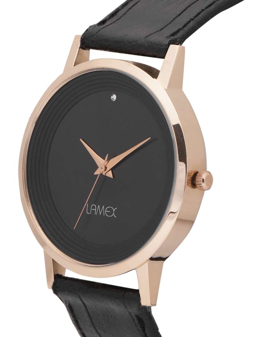 Buy LAMEX Men Black Analogue Watch ULTRA DLX 4539 Watches for Men 4923461 Myntra
