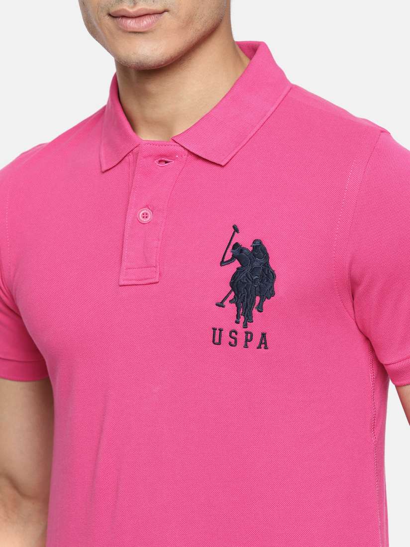 Us polo pink t shirt cheap