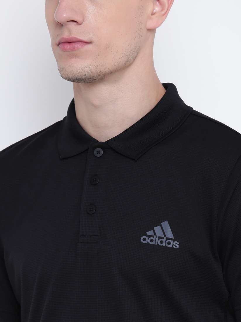 Buy ADIDAS Men Black Club Tex Tennis Polo T shirt Tshirts for Men 5126152 Myntra