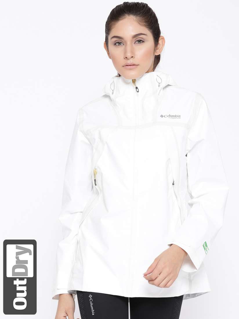 White columbia rain jacket online