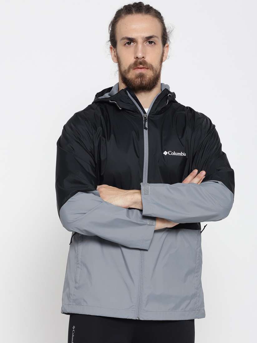 Buy Columbia Assorted Roan Mountain Rain Jacket Rain Jacket for Men 5126243 Myntra