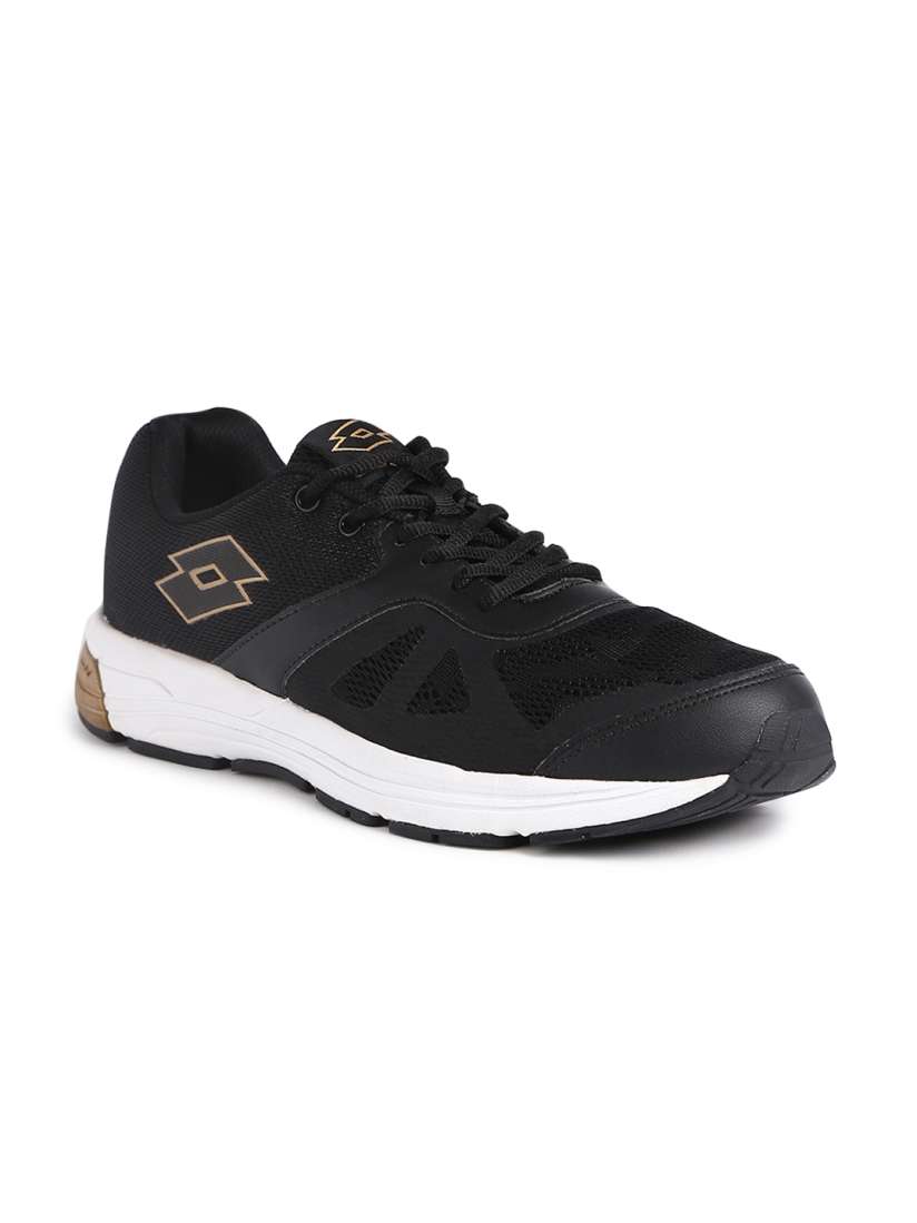 Buy Lotto Men Black Mesh Running Shoes Sports Shoes for Men 5153867 Myntra