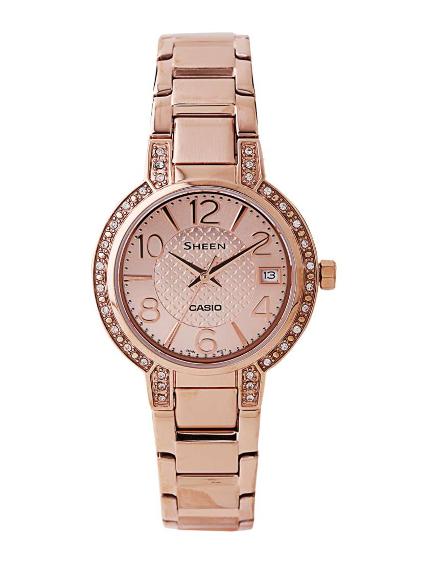 Buy Casio Sheen Women Rose Analogue watch SX130 SHE 4804PG 9AUDR Watches for Women 527235 Myntra