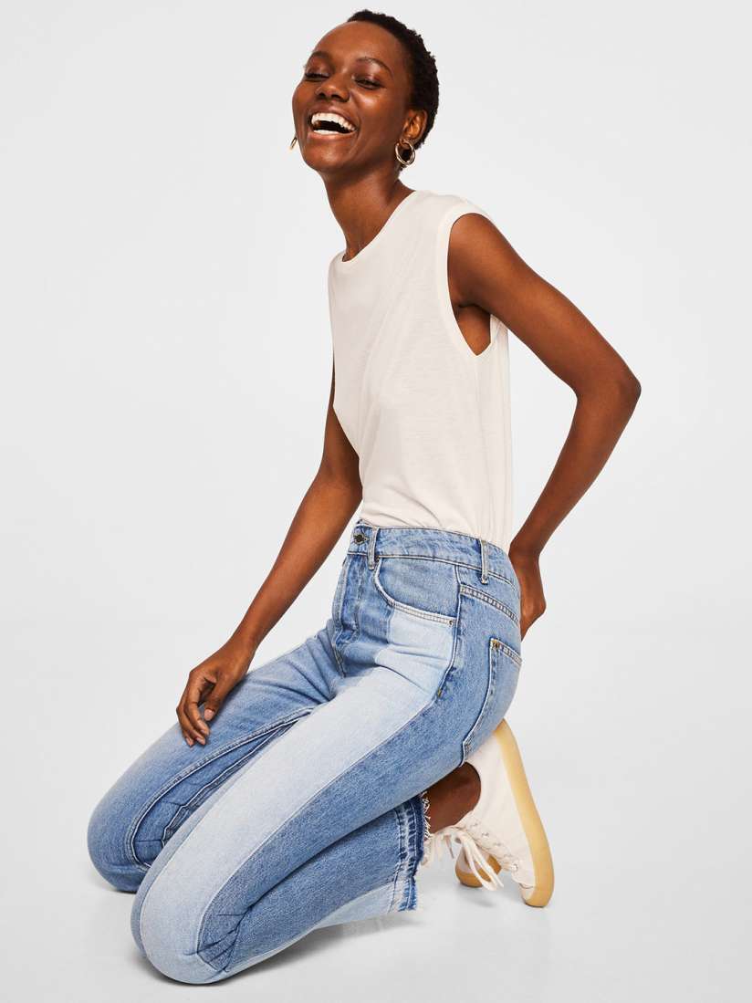 Mango ladies jeans hot sale