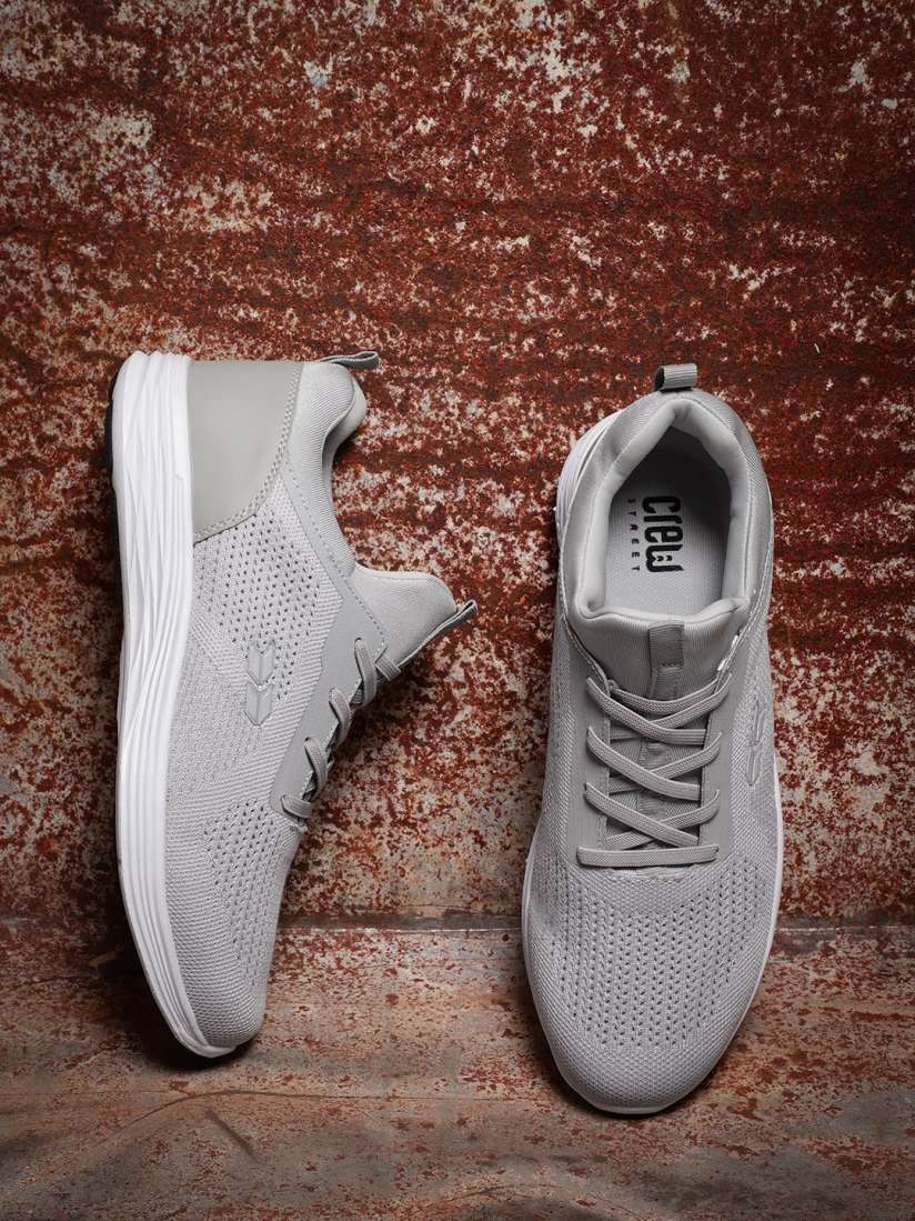 Buy Crew STREET Men Grey Running Shoes Sports Shoes for Men 5362934 Myntra