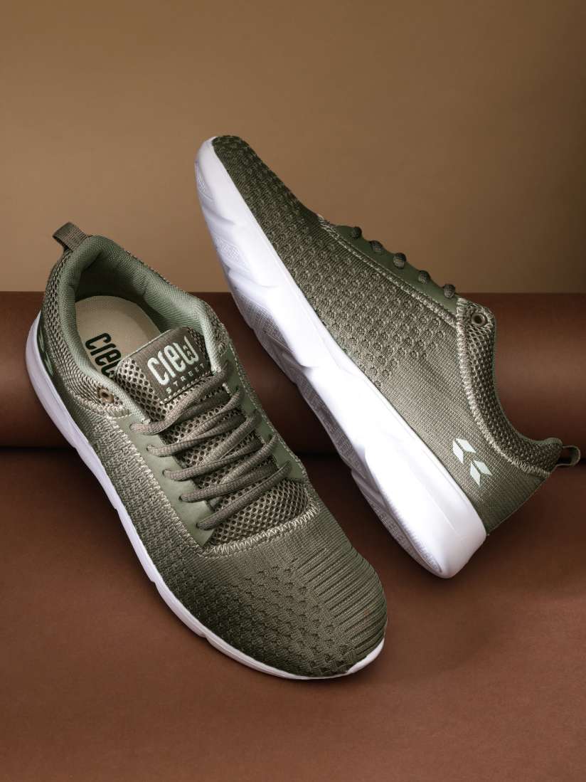 Buy Crew STREET Men Olive Green Sneakers Casual Shoes for Men 5362940 Myntra