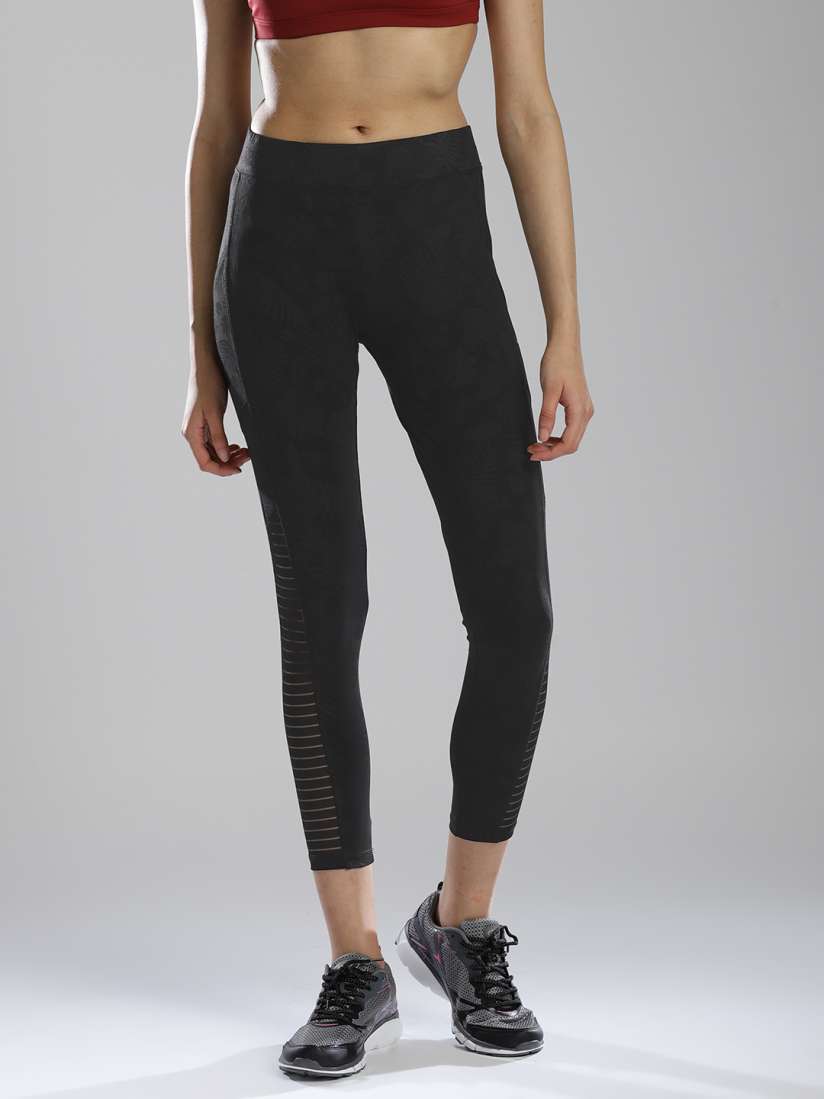 Buy Kappa Women Black Slim Fit Printed Track Pants Track Pants for Women 5392133 Myntra