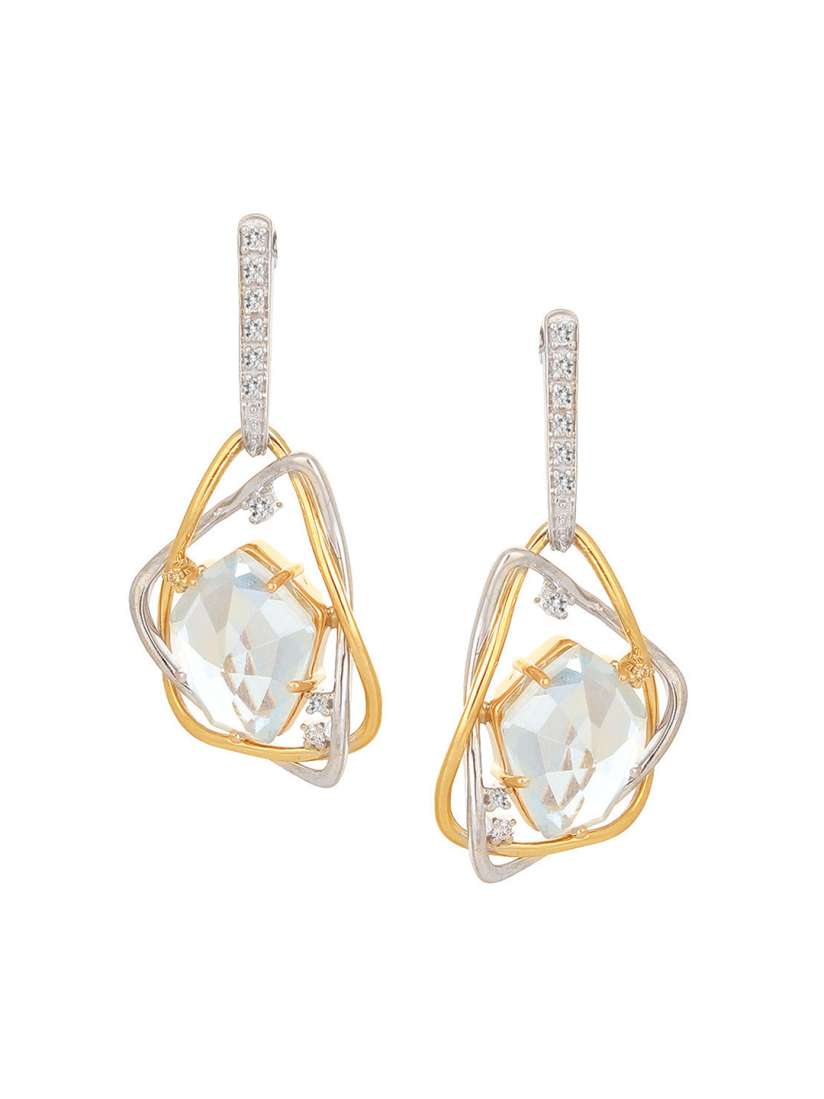 Tanishq topaz earrings online