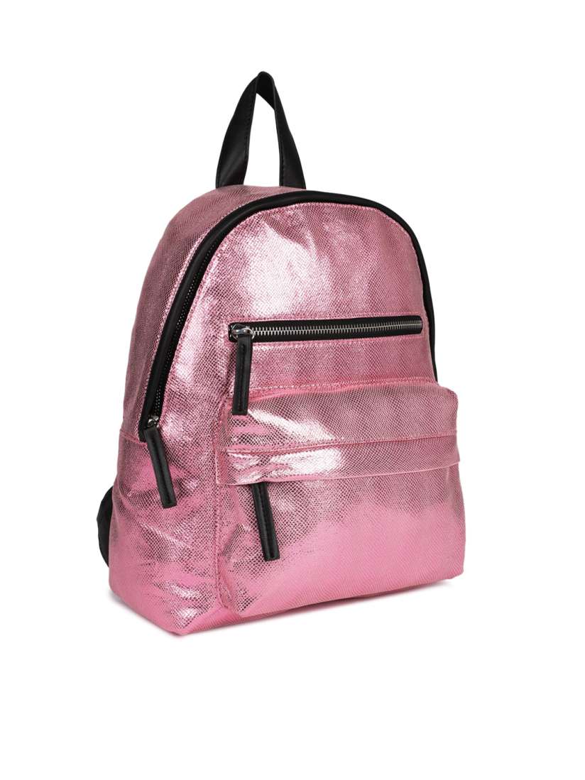 Buy FOREVER 21 Women Pink Textured Backpack Backpacks for Women 5424206 Myntra
