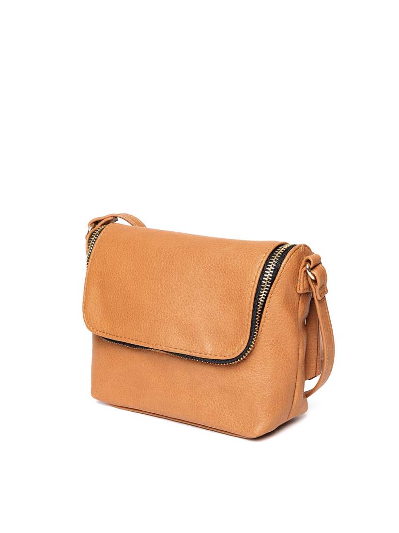 Buy FOREVER 21 Tan Brown Solid Sling Bag Handbags for Women 5424230 Myntra