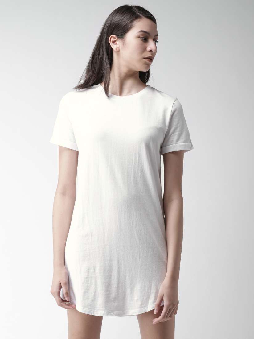 White t shirt dress forever 21 discount