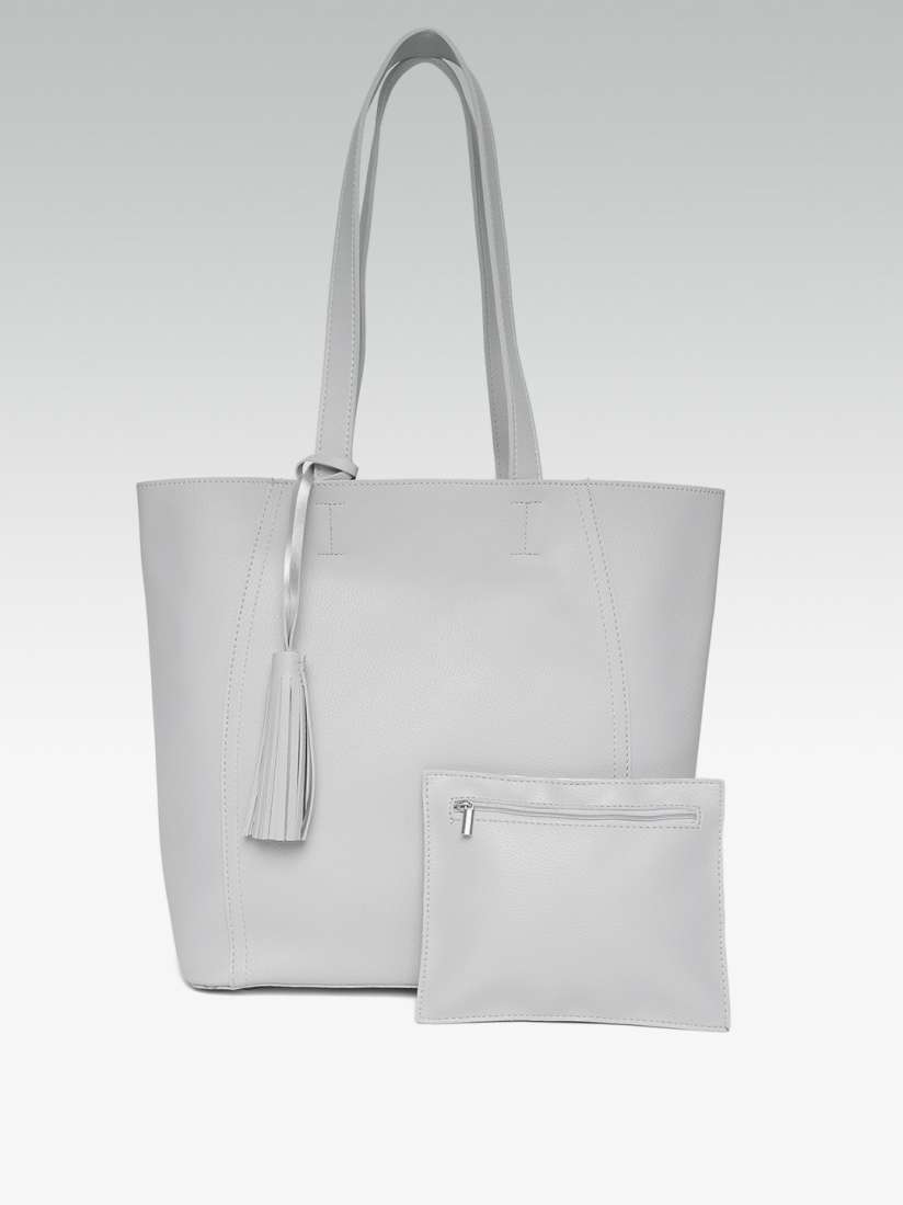 Buy DOROTHY PERKINS Grey Solid Shoulder Bag with Pouch Handbags for Women 5453345 Myntra