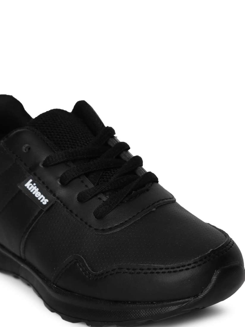 Buy Kittens Unisex Black Sneakers Casual Shoes for Unisex Kids 5470761 Myntra