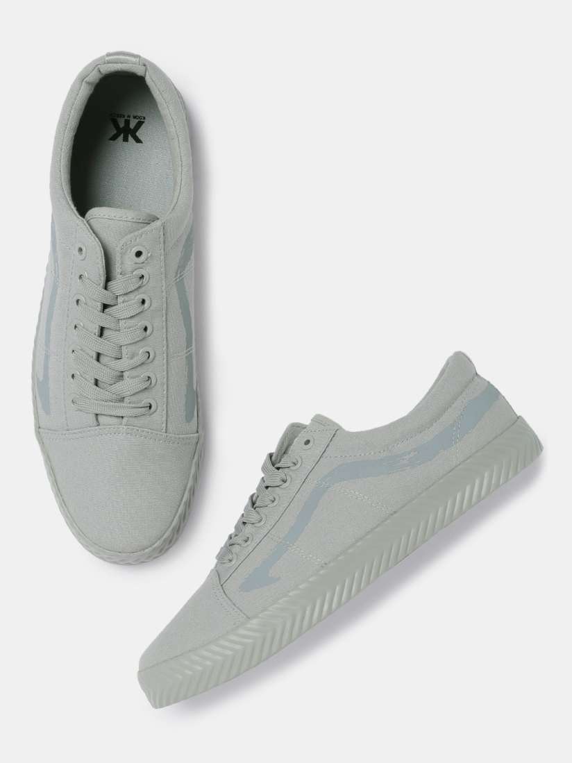 Buy Kook N Keech Men Grey Printed Sneakers Casual Shoes for Men 5497581 Myntra