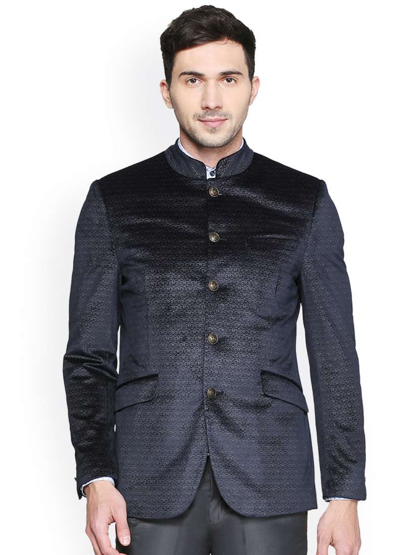 Van heusen navy blue blazer store