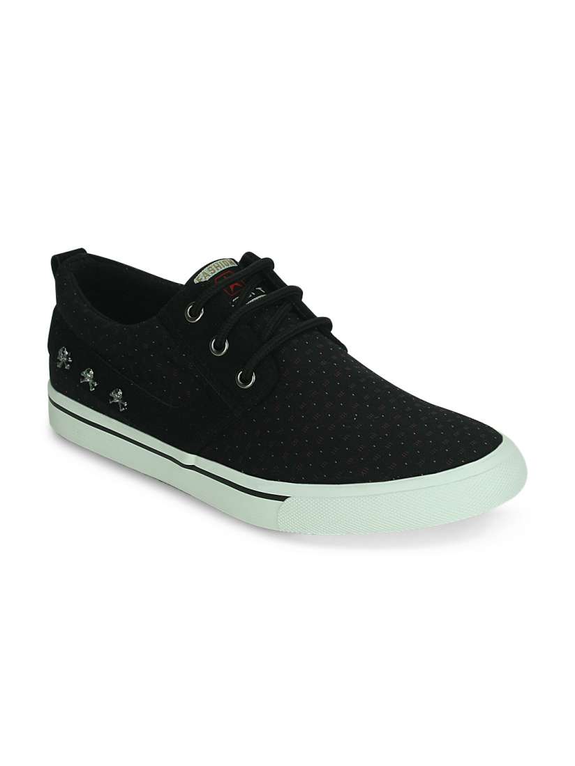 Buy Kielz Men Black Slip On Sneakers Casual Shoes for Men 5522908 Myntra