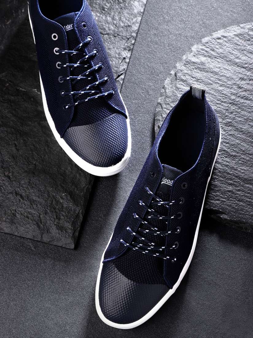 Buy Roadster Men Navy Blue Sneakers Casual Shoes for Men 5524660 Myntra