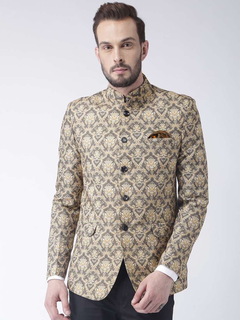 Printed blazer for mens on sale