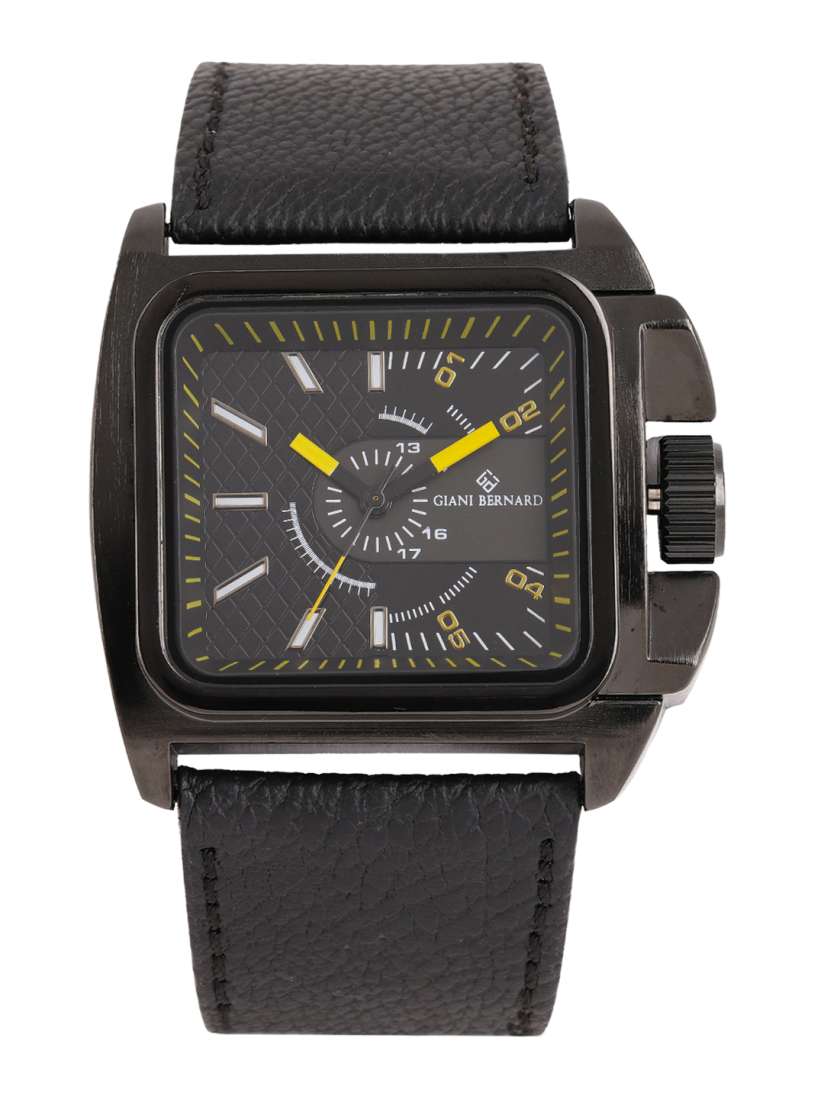Buy Giani Bernard Men Black Analogue Watch GB 117B Watches for Men 5525595 Myntra