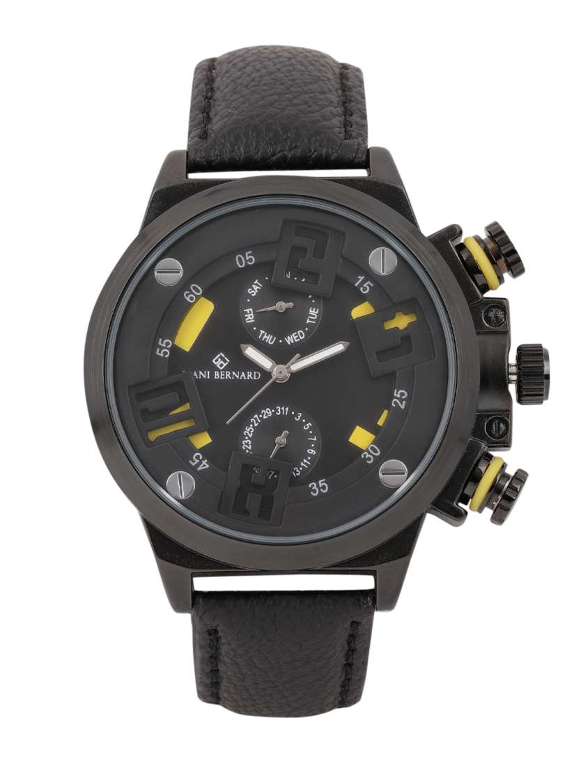 Buy Giani Bernard Men Black Analogue Watch Watches for Men 5525604 Myntra